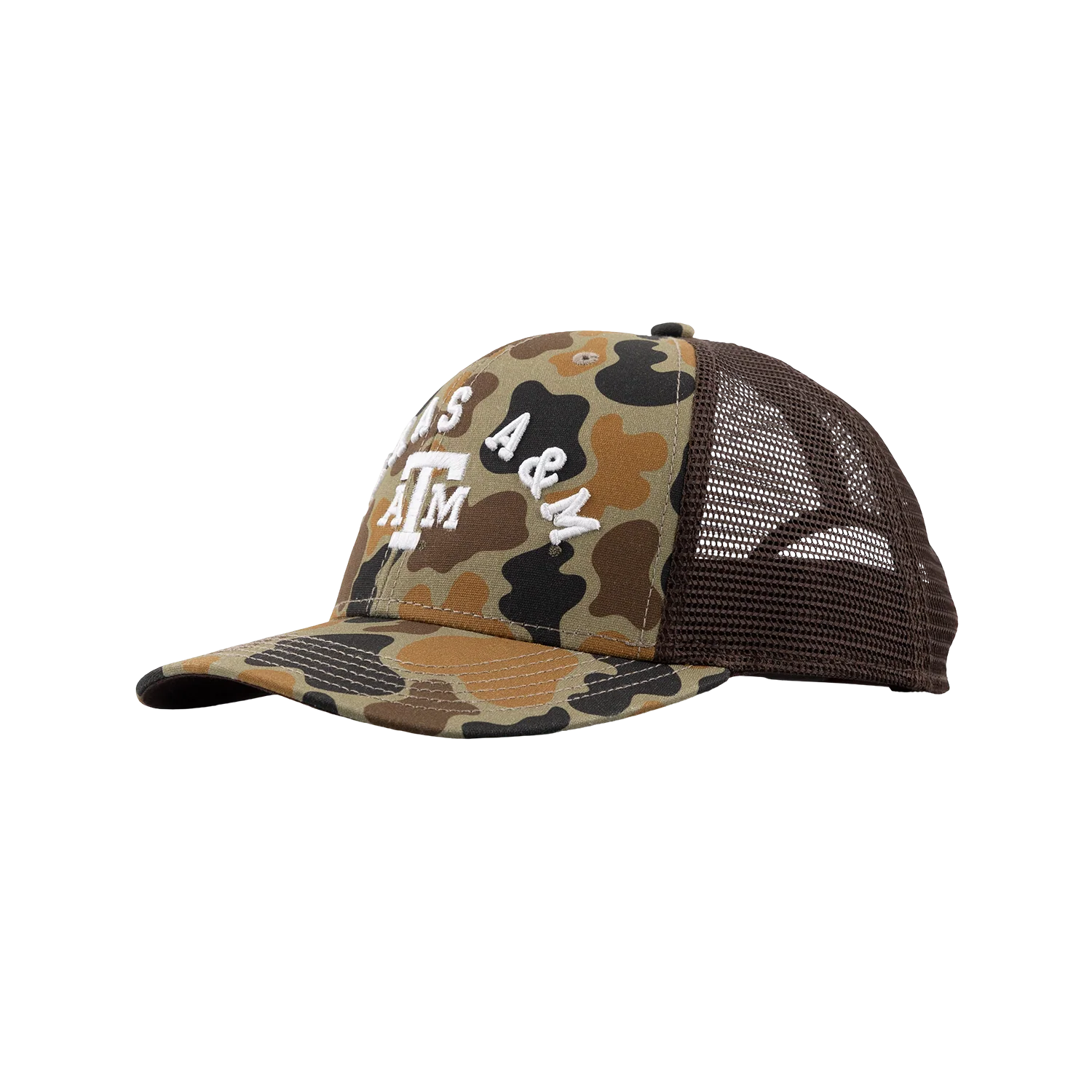 Texas A&M League Collegiate Trucker Cap - Camo - Image 5
