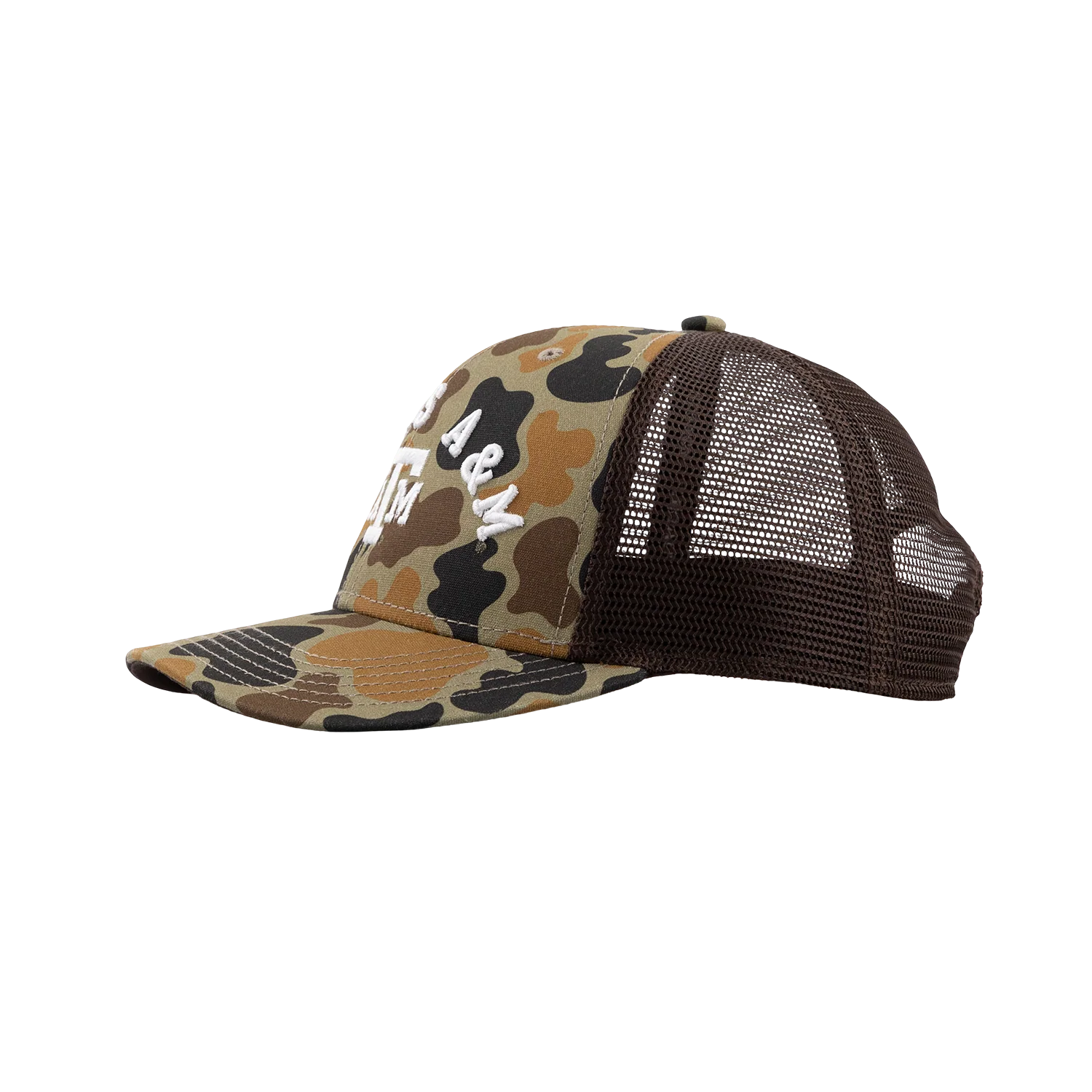 Texas A&M League Collegiate Trucker Cap - Camo - Image 7
