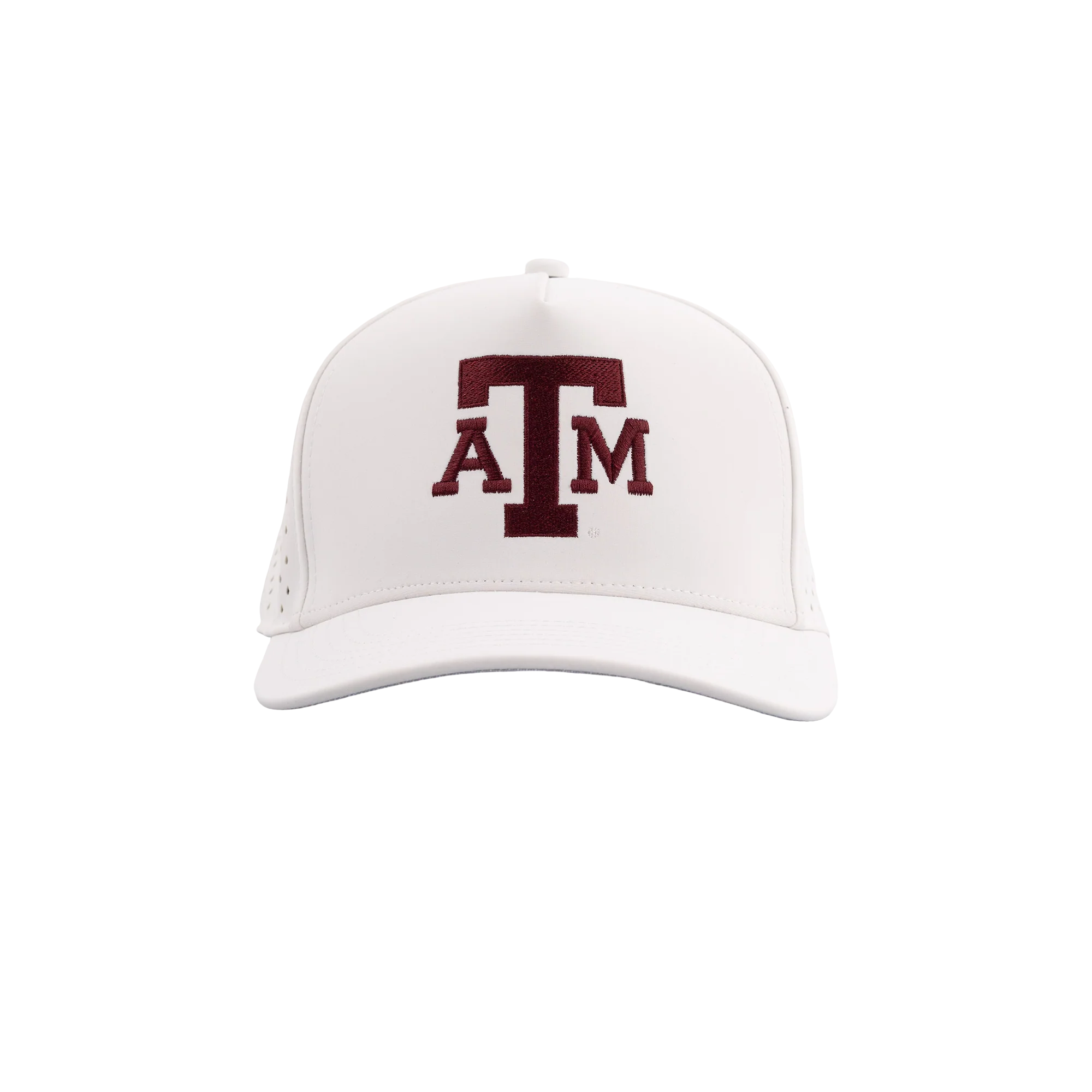 Texas A&M Legacy Youth High Crown Snapback Cap - White