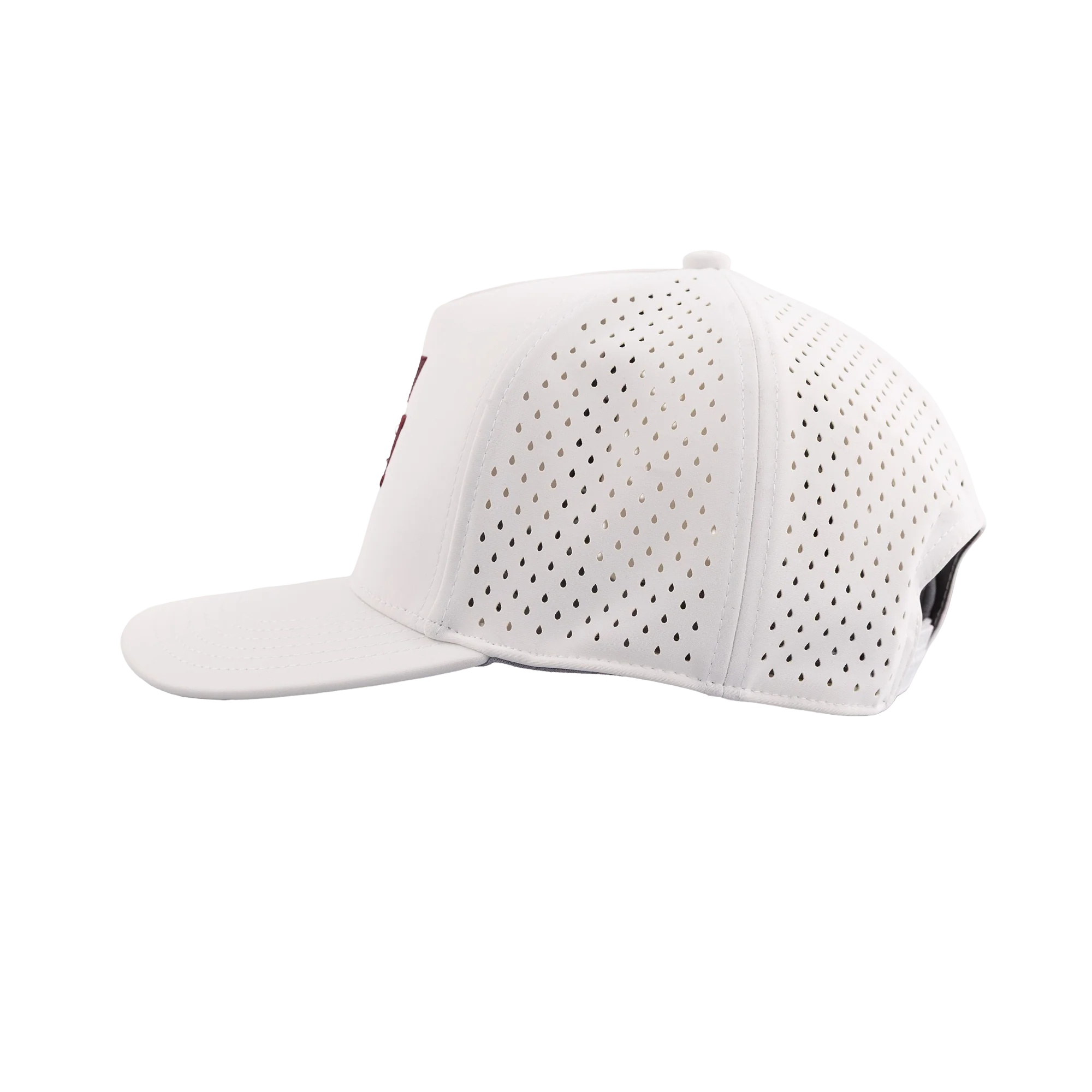 Texas A&M Legacy Youth High Crown Snapback Cap - White - Image 11