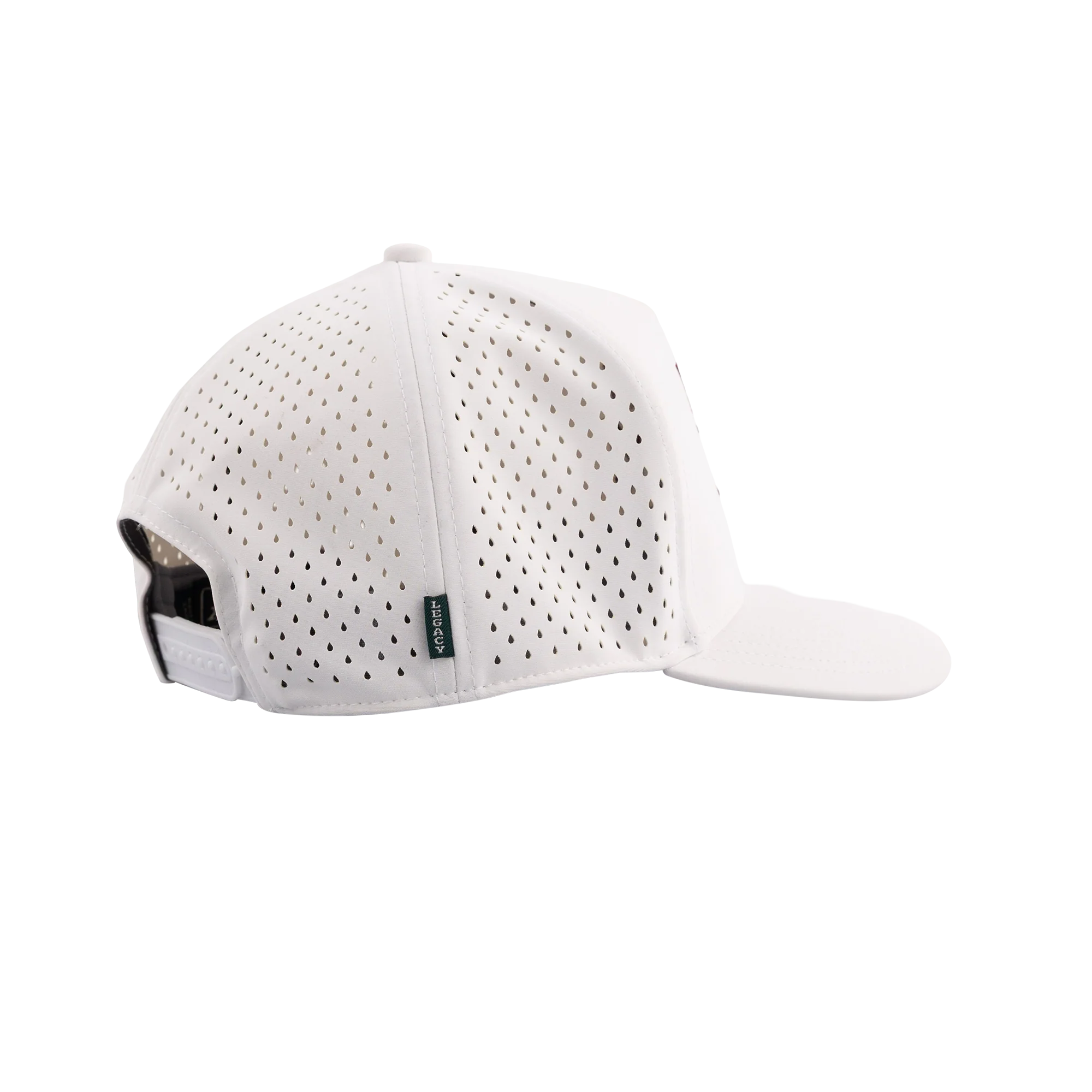 Texas A&M Legacy Youth High Crown Snapback Cap - White - Image 25