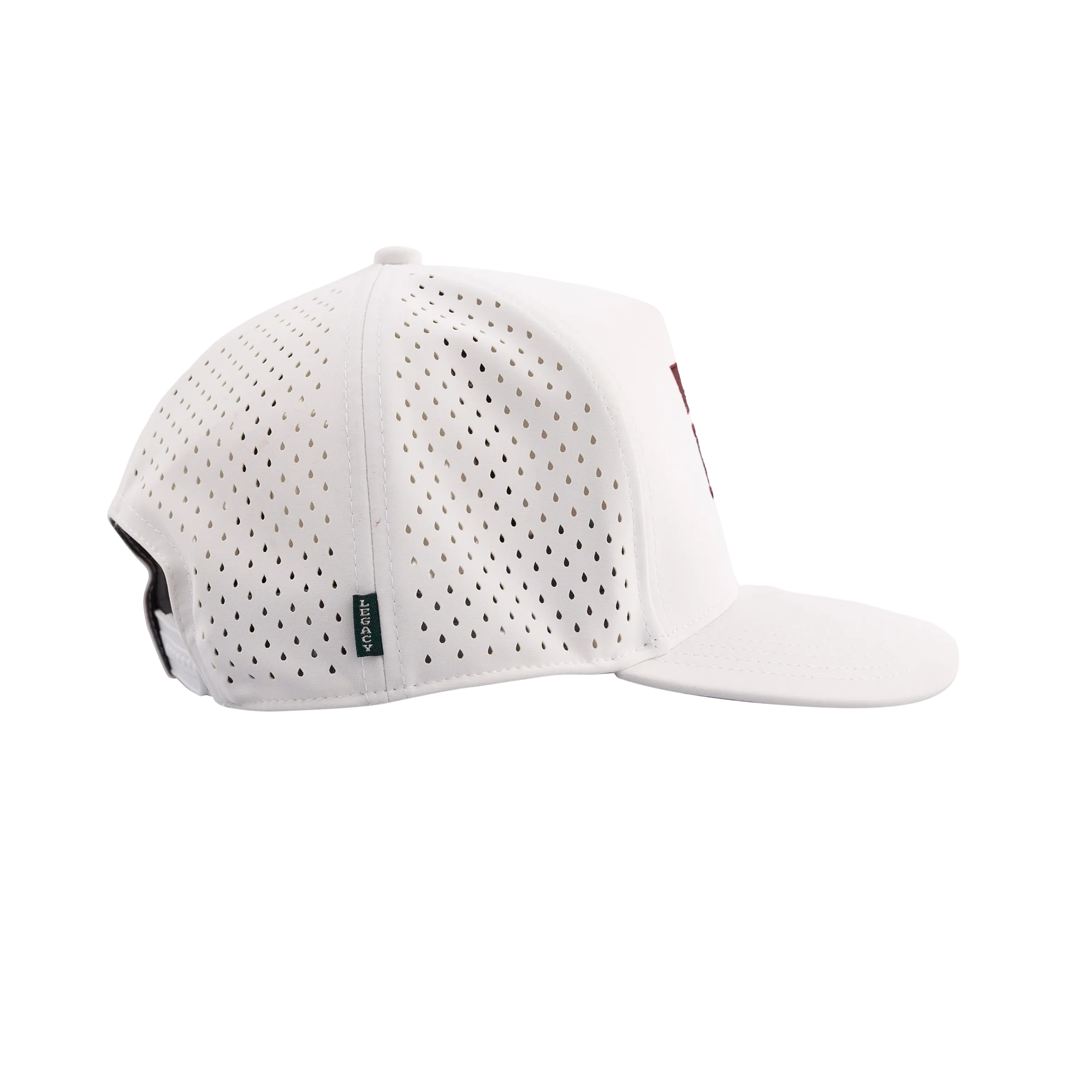 Texas A&M Legacy Youth High Crown Snapback Cap - White - Image 26