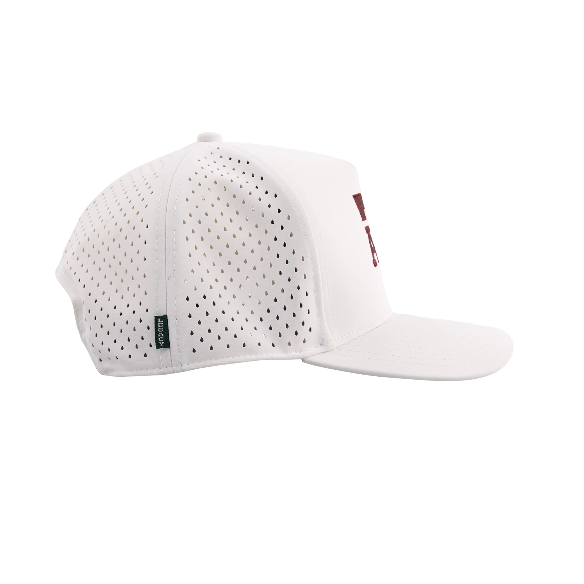 Texas A&M Legacy Youth High Crown Snapback Cap - White - Image 27