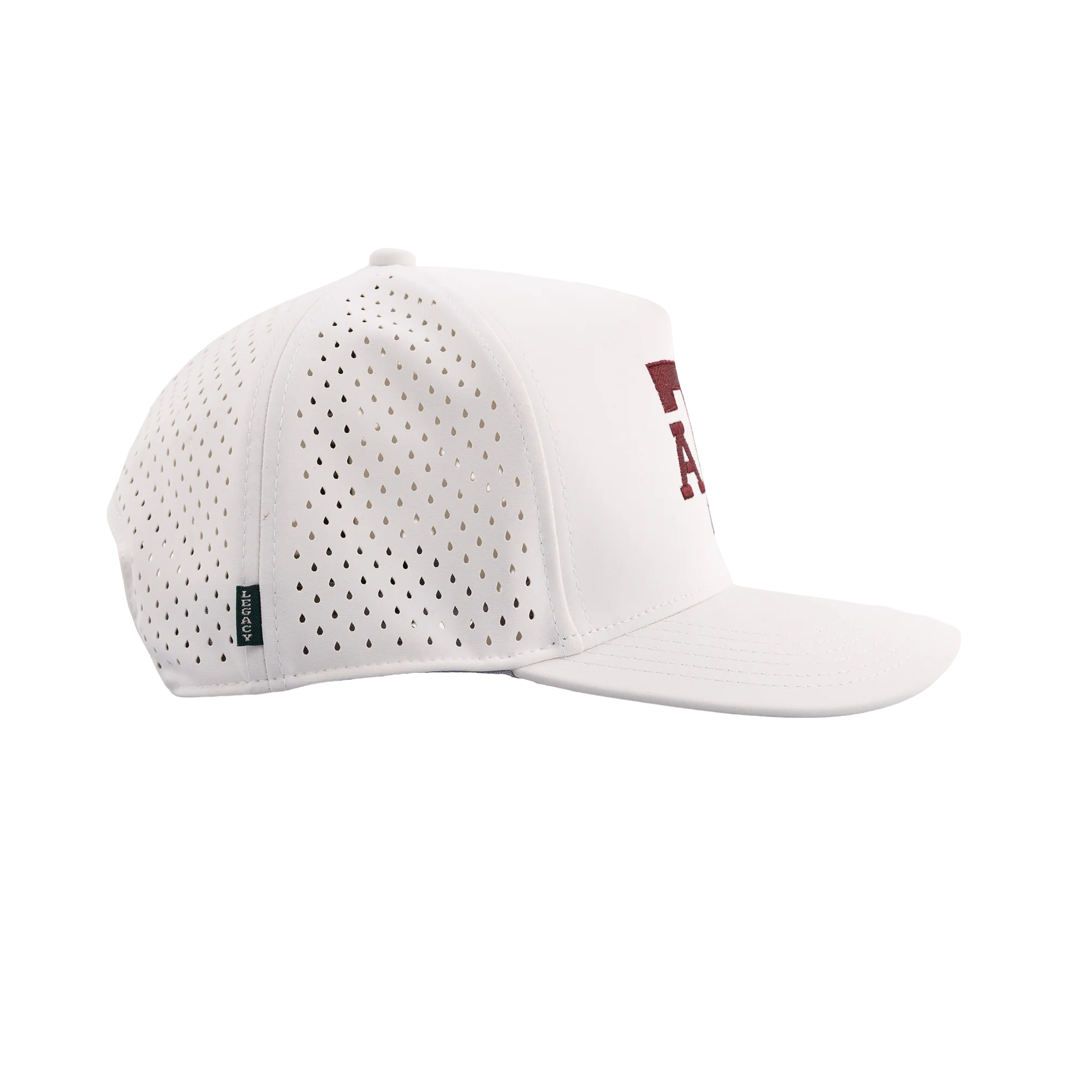 Texas A&M Legacy Youth High Crown Snapback Cap - White - Image 28