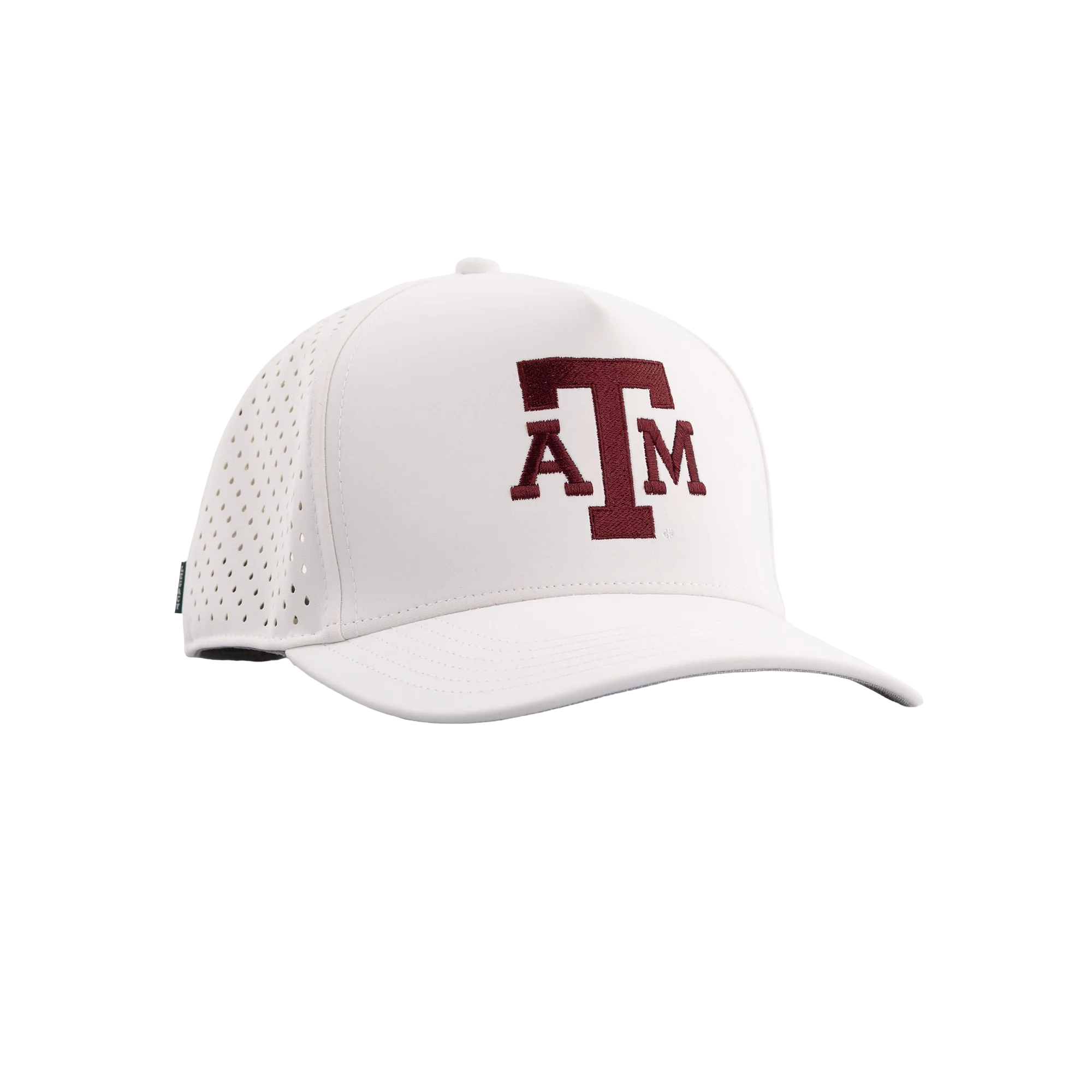 Texas A&M Legacy Youth High Crown Snapback Cap - White - Image 34