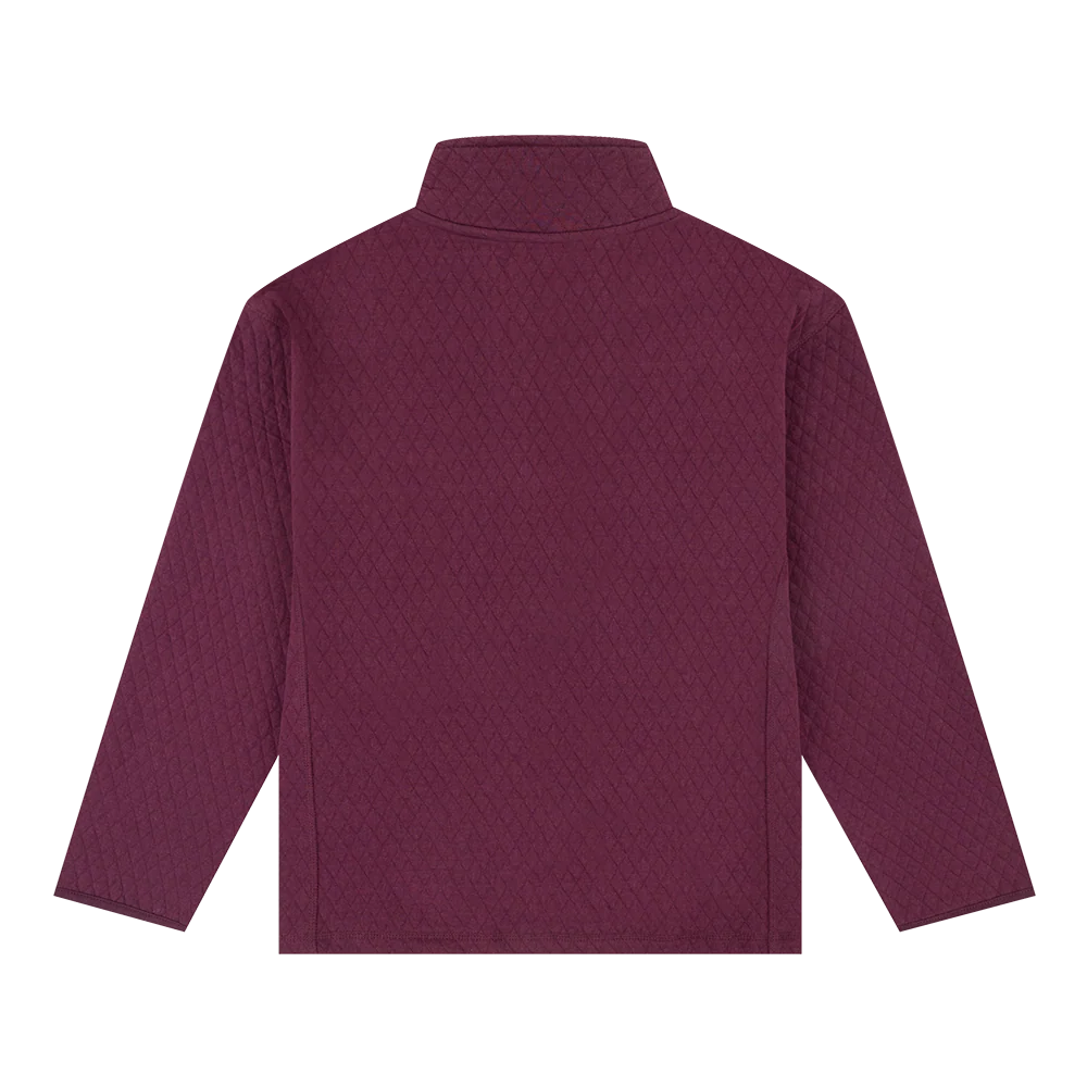 Texas A&M Little King Youth Quilted 1/4 Zip - Image 2