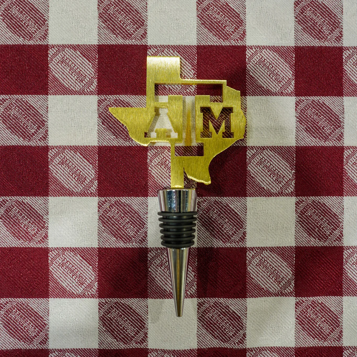 Texas A&M Lonestar Aggie Wine Stopper - Image 2