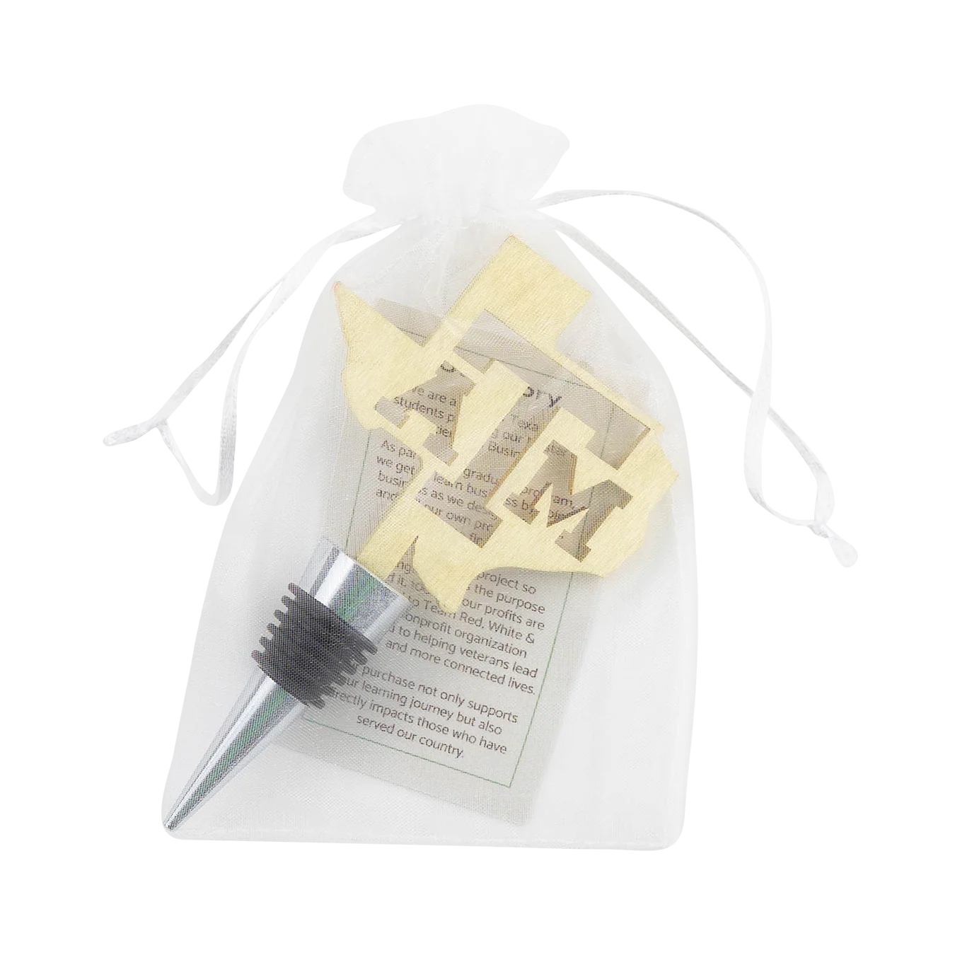Texas A&M Lonestar Aggie Wine Stopper - Image 3