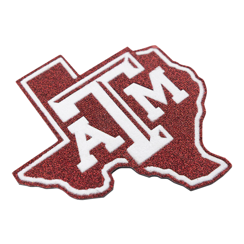 Texas A&M Lonestar Glitter Magnet - Image 2