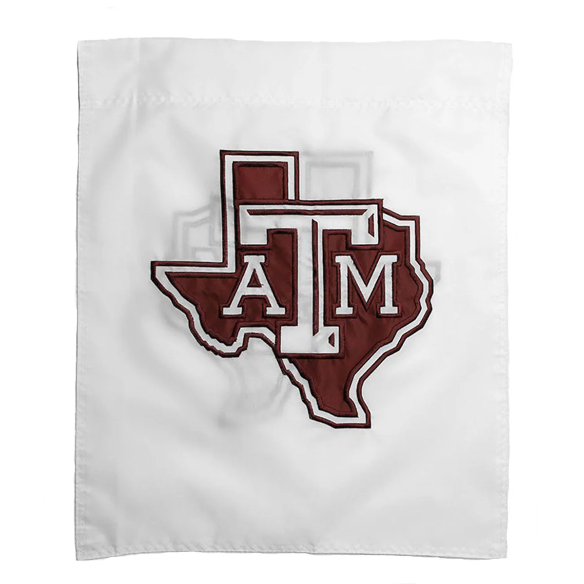 Texas A&M Lone Star White Garden Flag