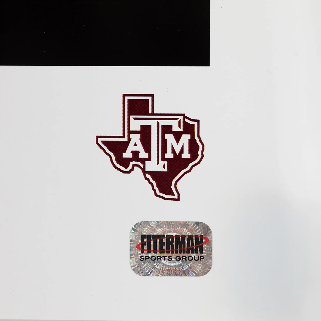 Texas A&M Marcel Reed Maroon Authentic Football Helmet - Image 3