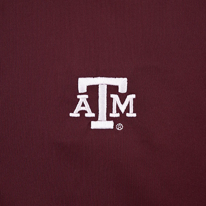 Texas A&M Maroon and Gray Quarter Zip - Image 3
