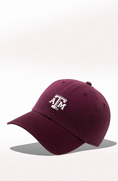 Texas A&M Maroon Beveled Cotton Hat - Image 2