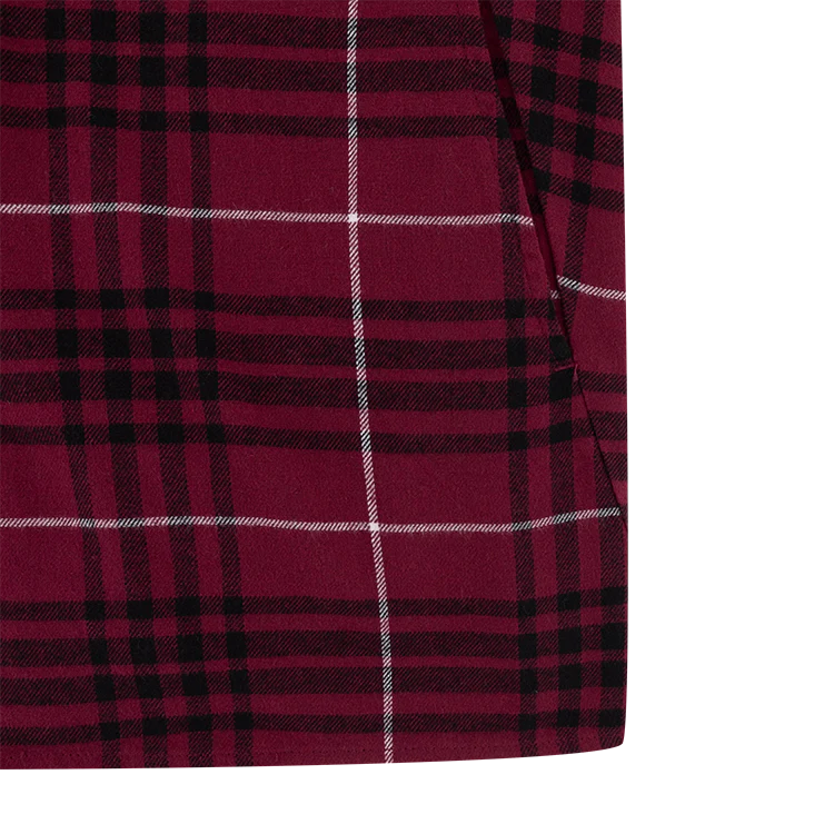 Texas A&M Maroon Boyfriend Plaid Nightshirt - Image 6