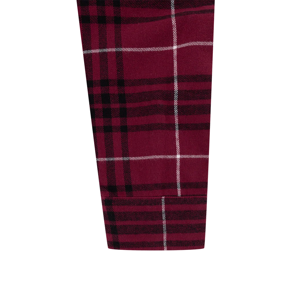 Texas A&M Maroon Boyfriend Plaid Nightshirt - Image 7