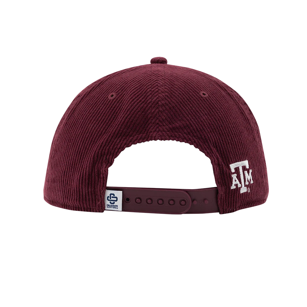 Texas A&M Maroon Corduroy Rope Hat - Image 5