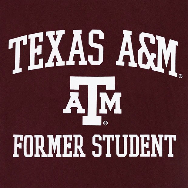 Texas A&M Maroon Former Student T-Shirt - Image 3