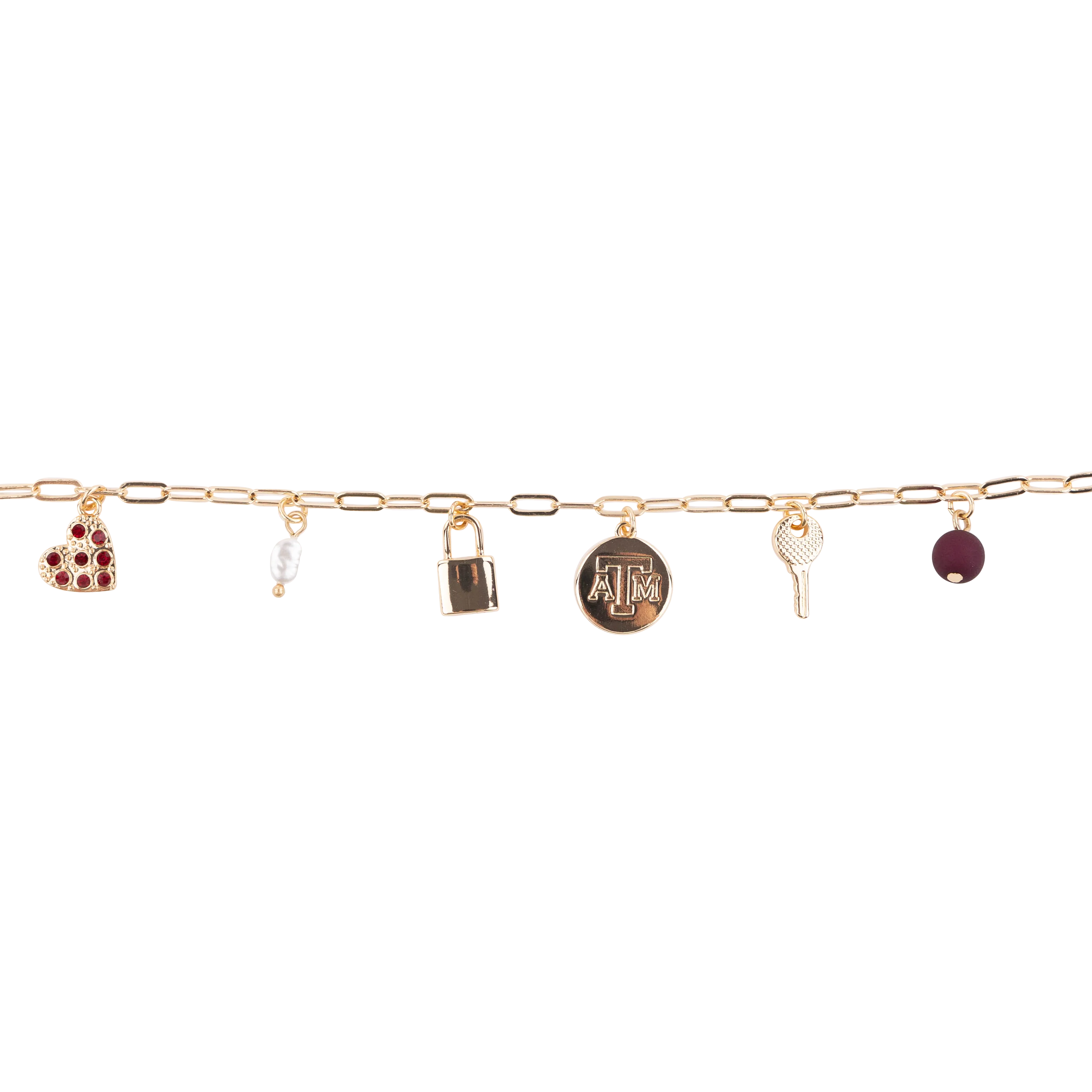 Texas A&M Emerson Street Memories Charm Bracelet - Image 3