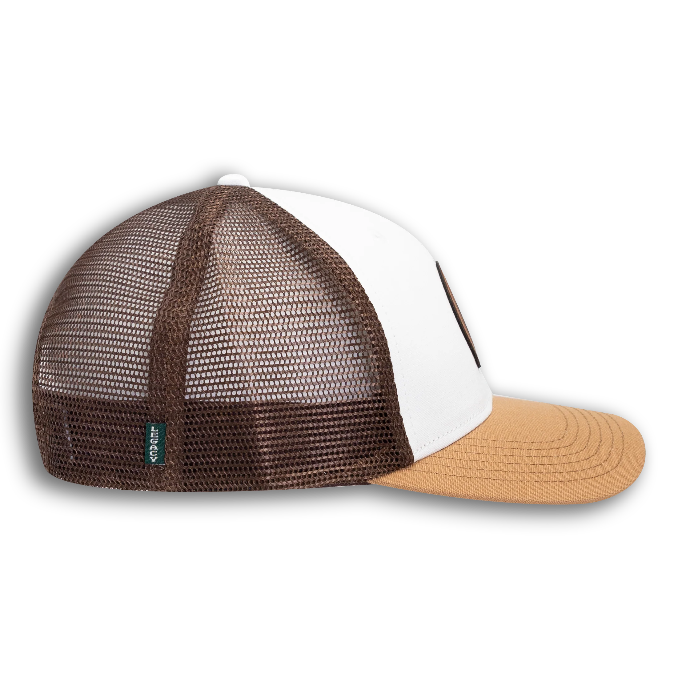 Texas A&M League Collegiate Mid Pro 6 Panel Structured Mesh Cap - Brown - Image 5