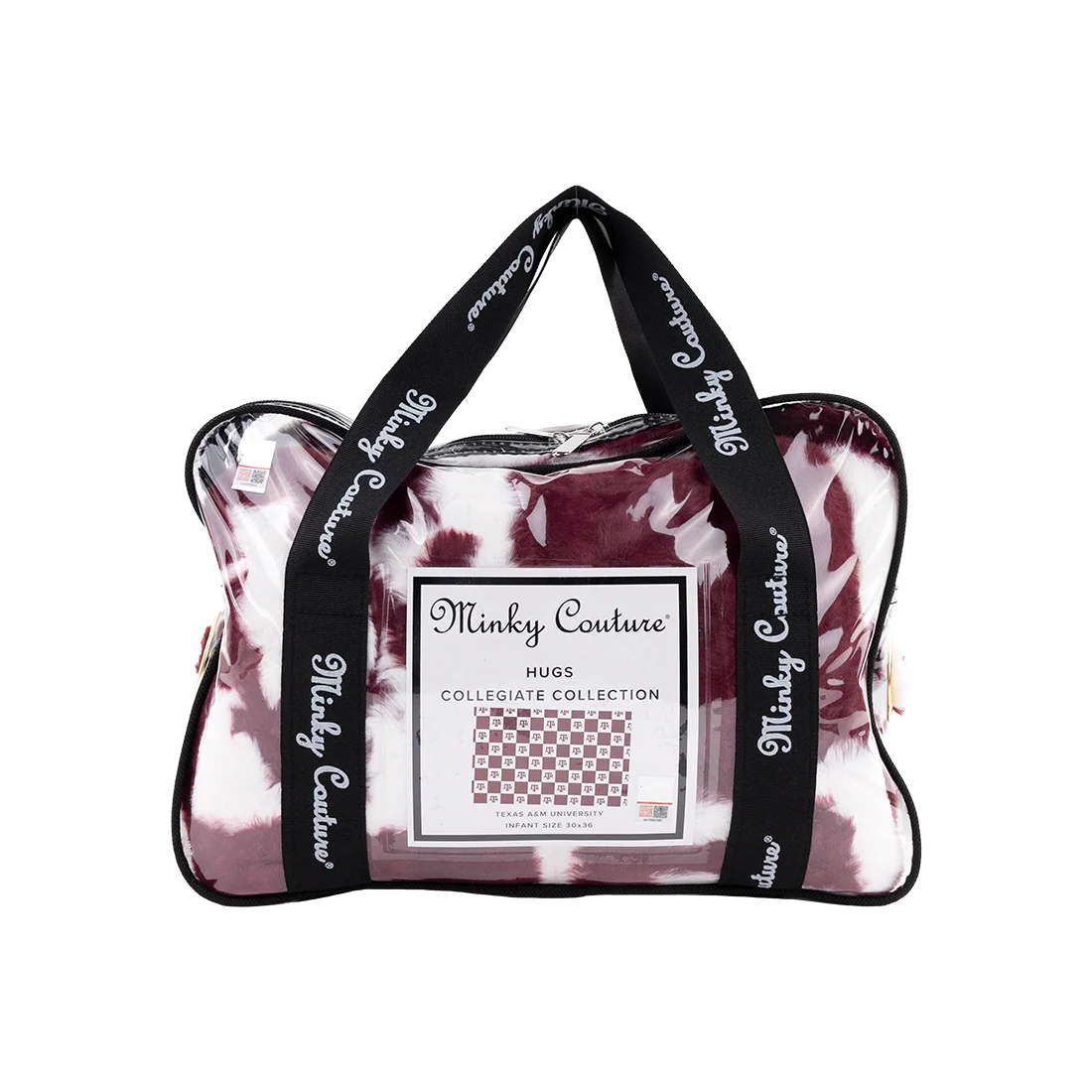 Texas A&M Minky Couture Infant Blanket