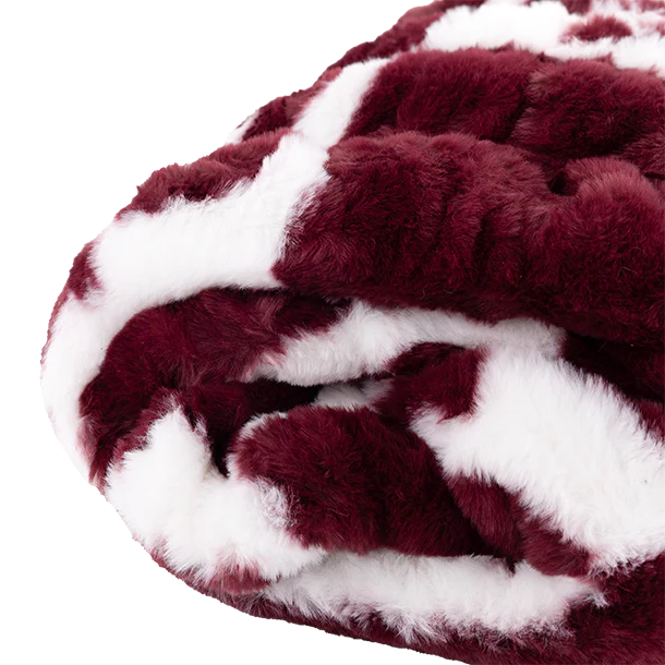 Texas A&M Minky Couture Infant Blanket - Image 4