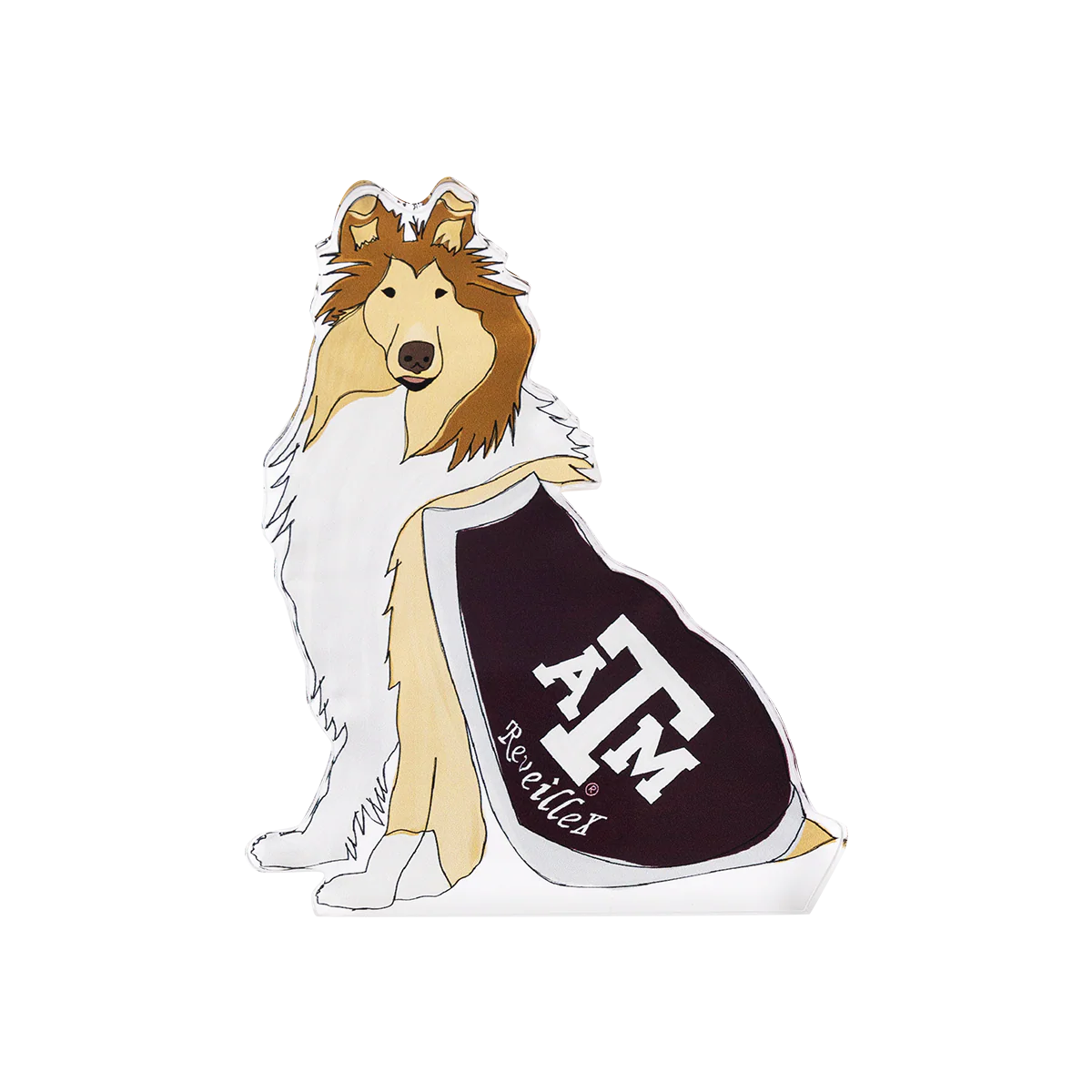 Texas A&M Miss Rev Acrylic Block