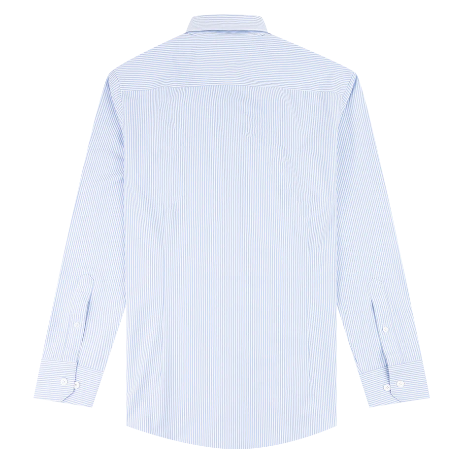 Texas A&M Mizzen+Main Carolina Banker Stripe Leeward Button Down - Image 4