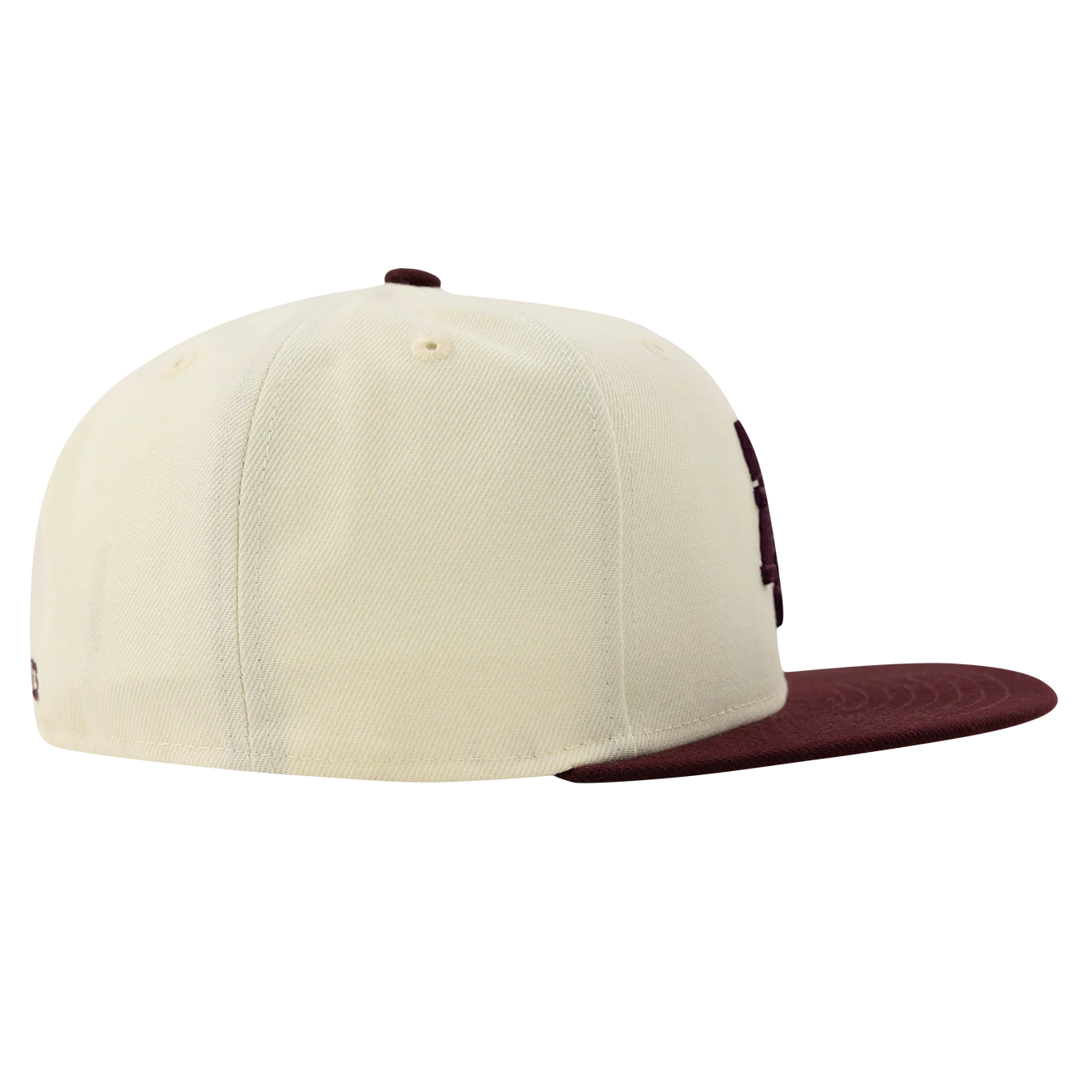 Texas A&M New Era High Prof Beveled Flat Bill Fitted Cap - Beige - Image 5