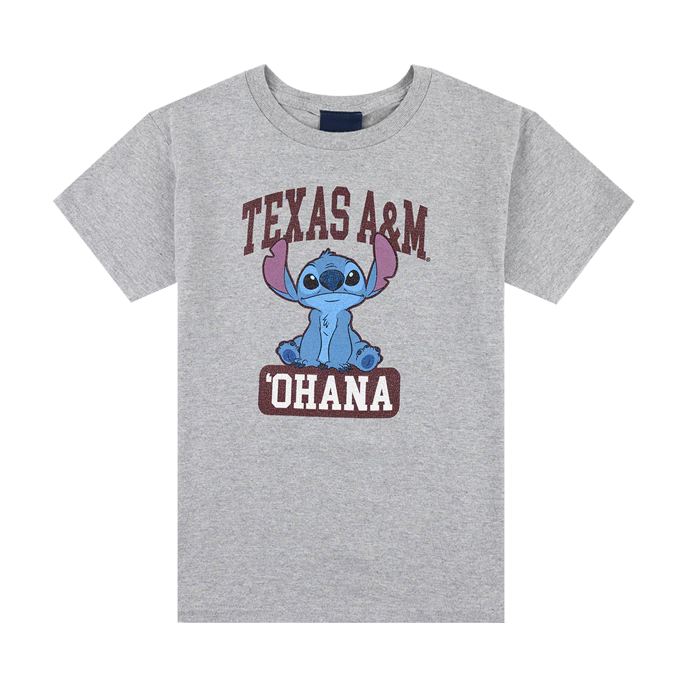 Texas A&M Ohana Stitch Youth T-Shirt