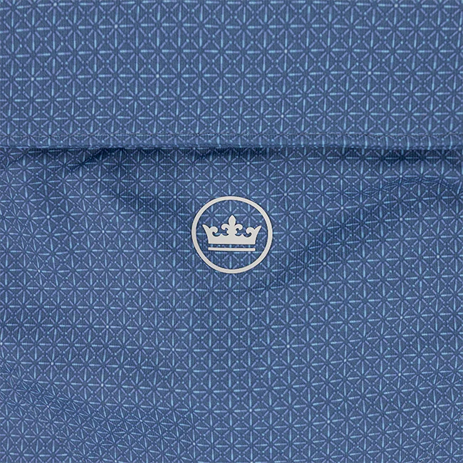 Texas A&M Peter Millar Alder Performance Polo - Blue - Image 6