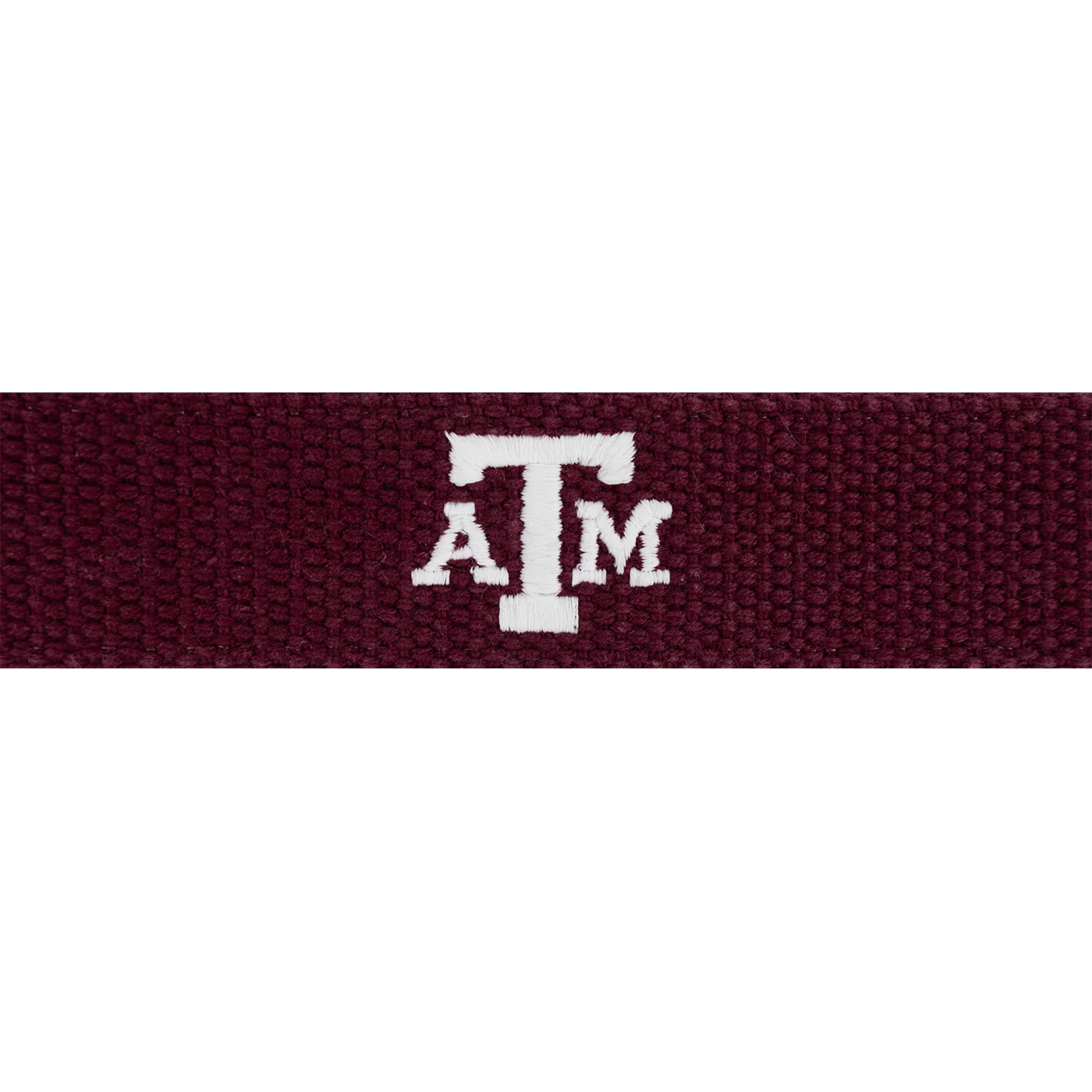 Texas A&M Peter Millar Embroidered Belt - Maroon - Image 4