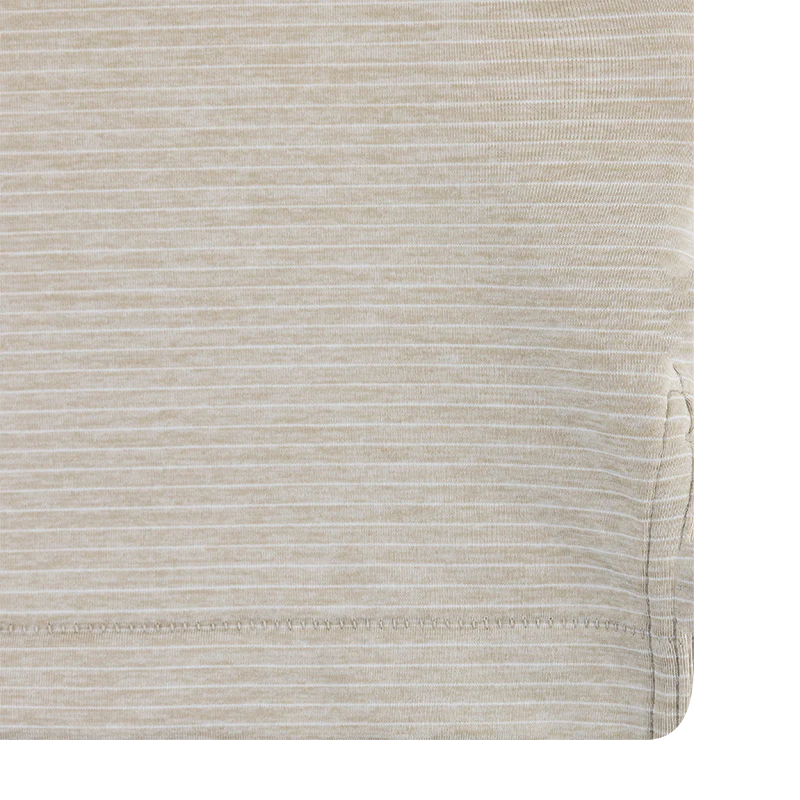 Texas A&M Peter Millar Highlands Performance Jersey Polo - Beige - Image 5