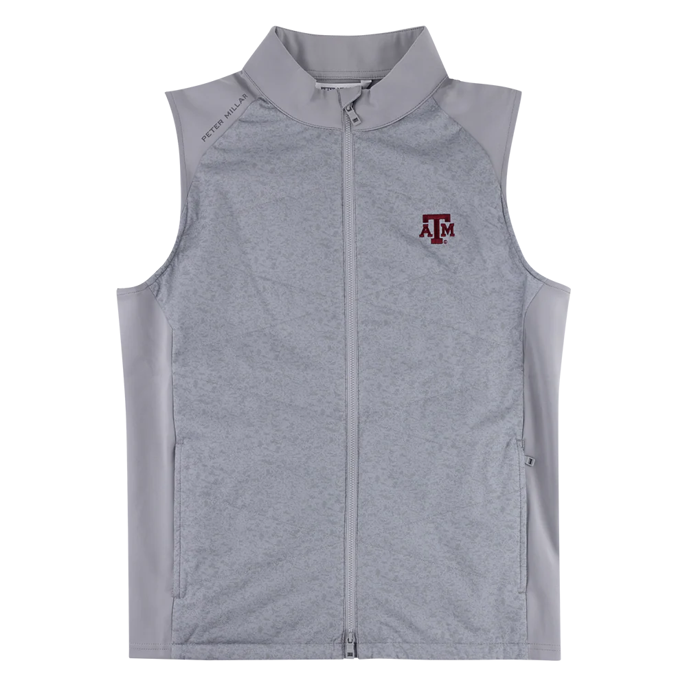 Texas A&M Peter Millar Men's Fuse Hybrid Vest