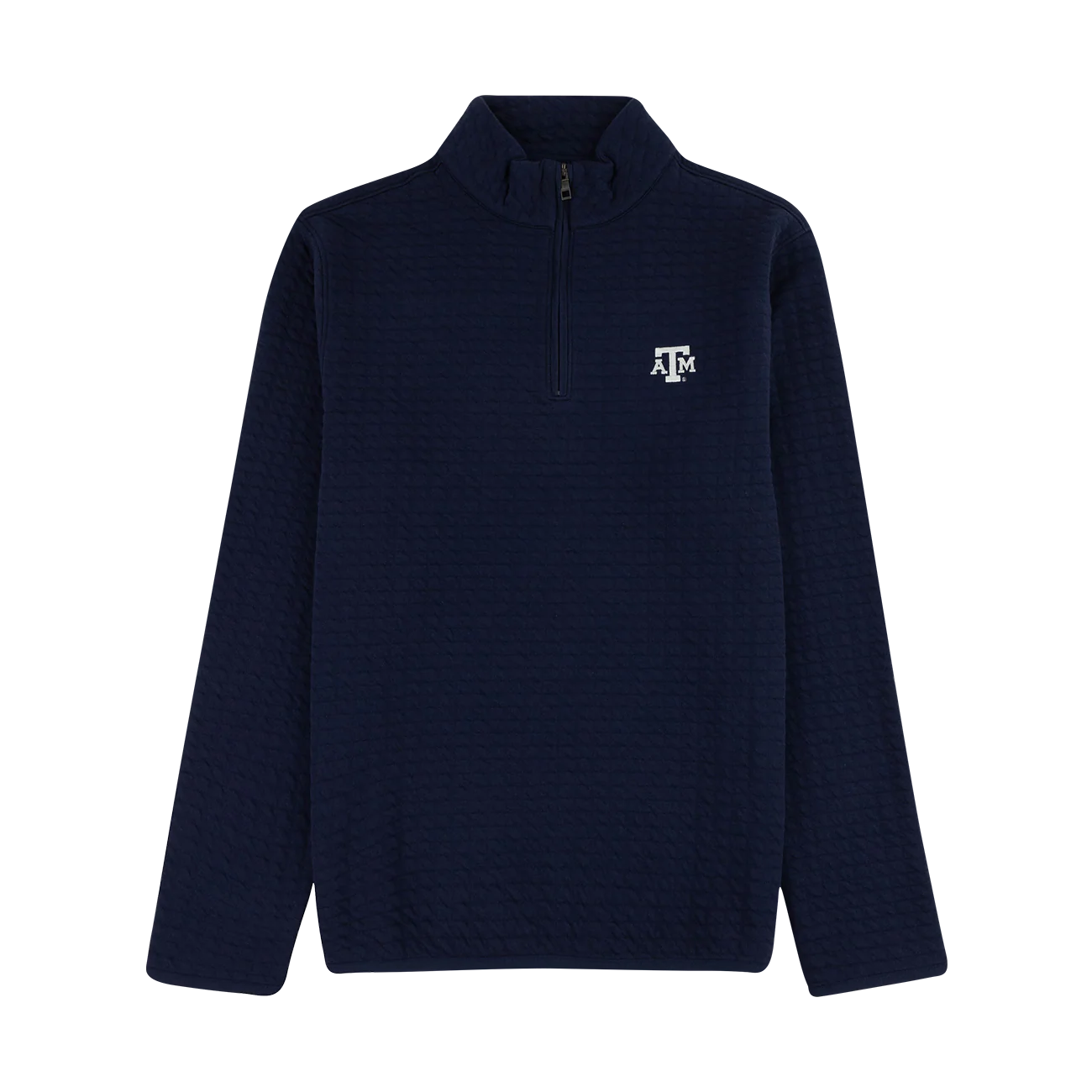 Texas A&M Peter Millar Quad Quilted 1/4 Zip
