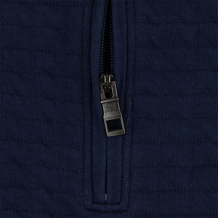 Texas A&M Peter Millar Quad Quilted 1/4 Zip - Image 4