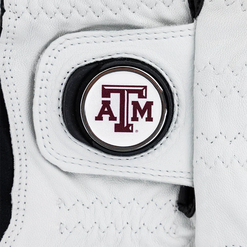 Texas A&M Premium Cabretta Leather Golf Glove - Image 3