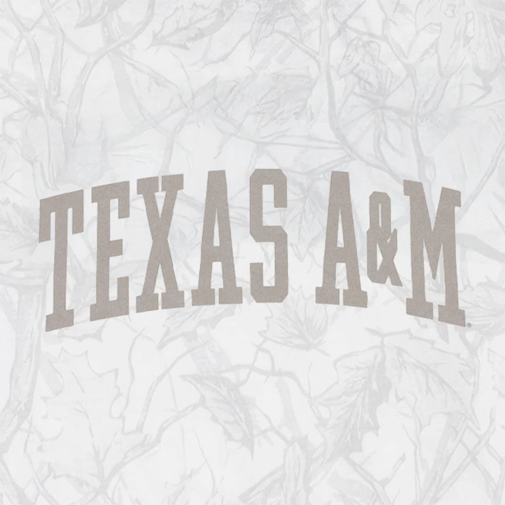 Texas A&M Pressbox Oversized Tee - Gray Camo - Image 4