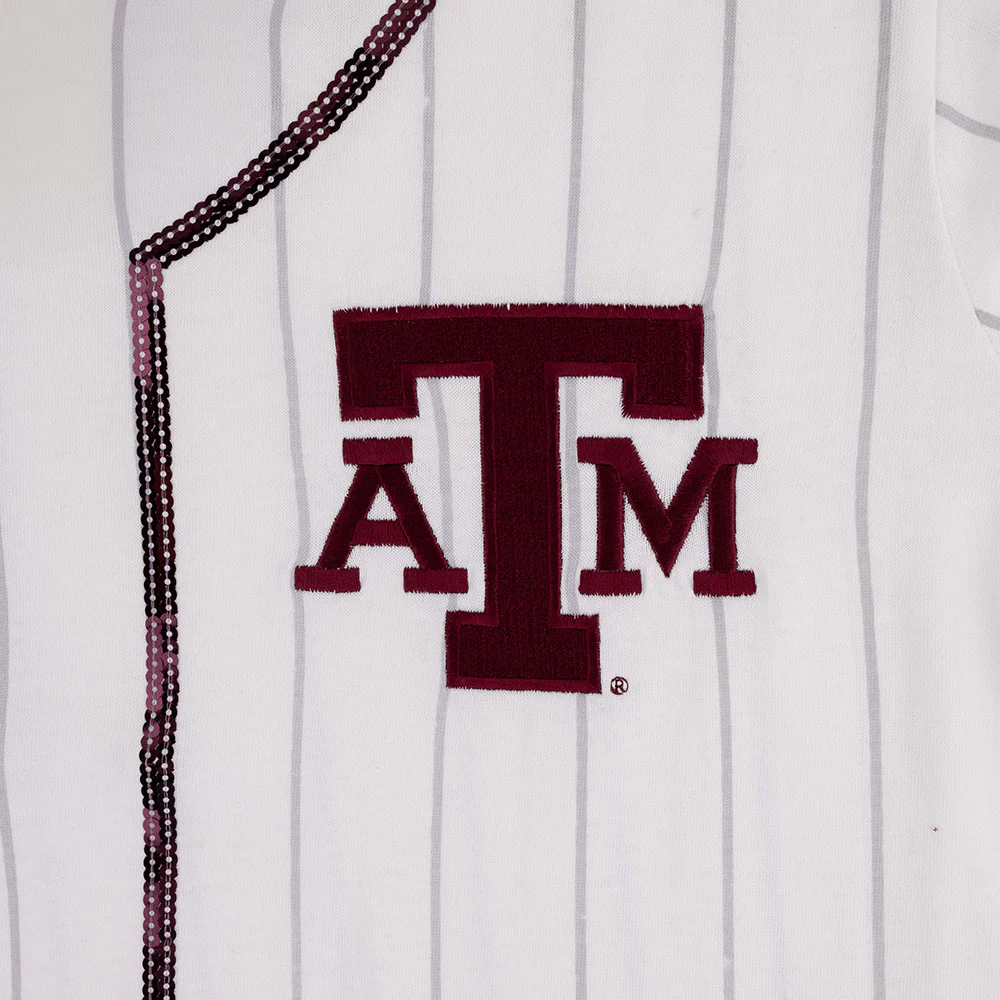 Texas A&M Pressbox Spirit Jersey - White - Image 2