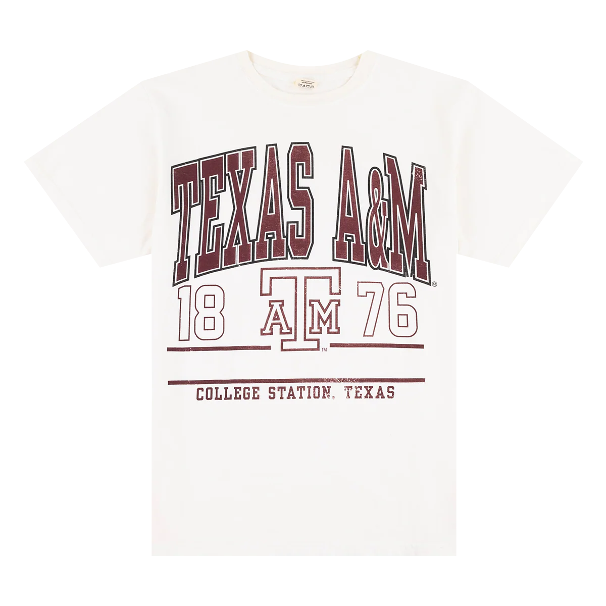 Texas A&M R84 Kicking It Ivory Tee