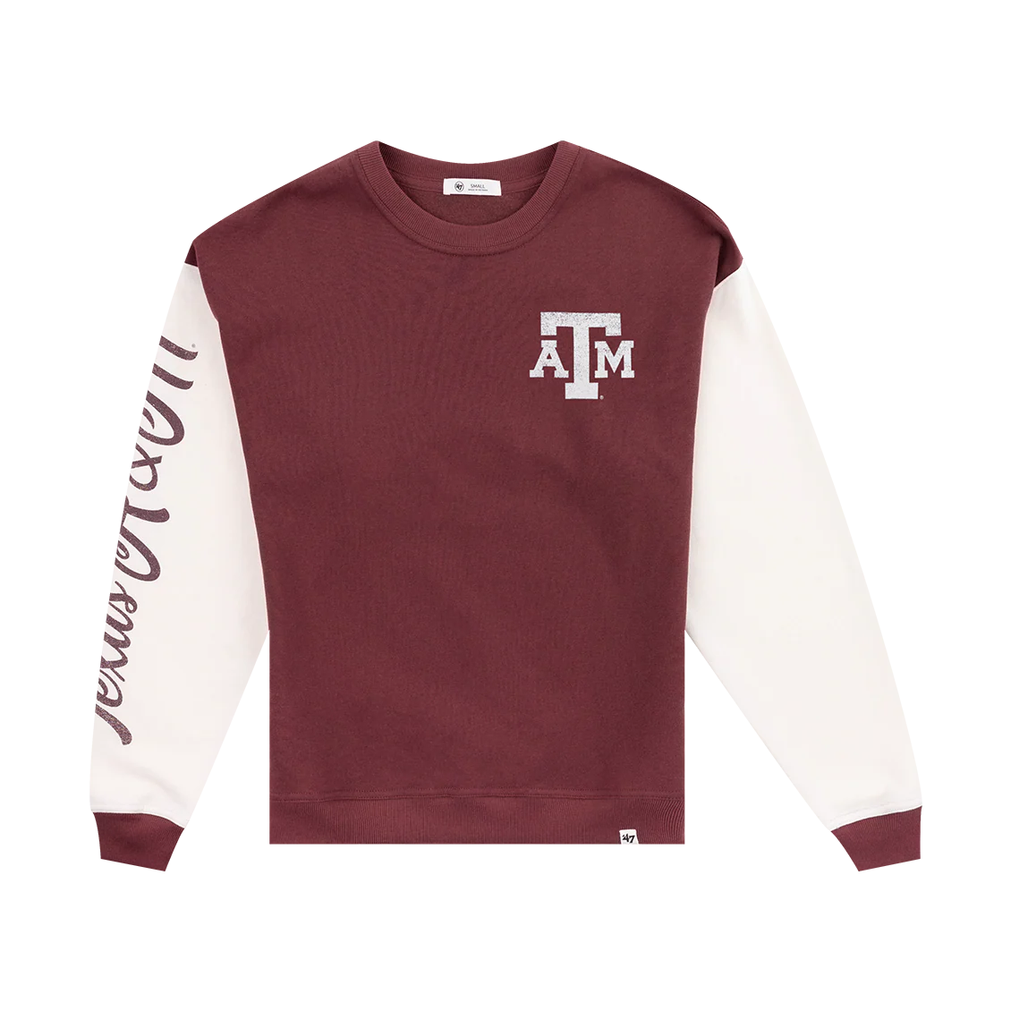 Texas A&M '47 Brand Rise Andie Crewneck
