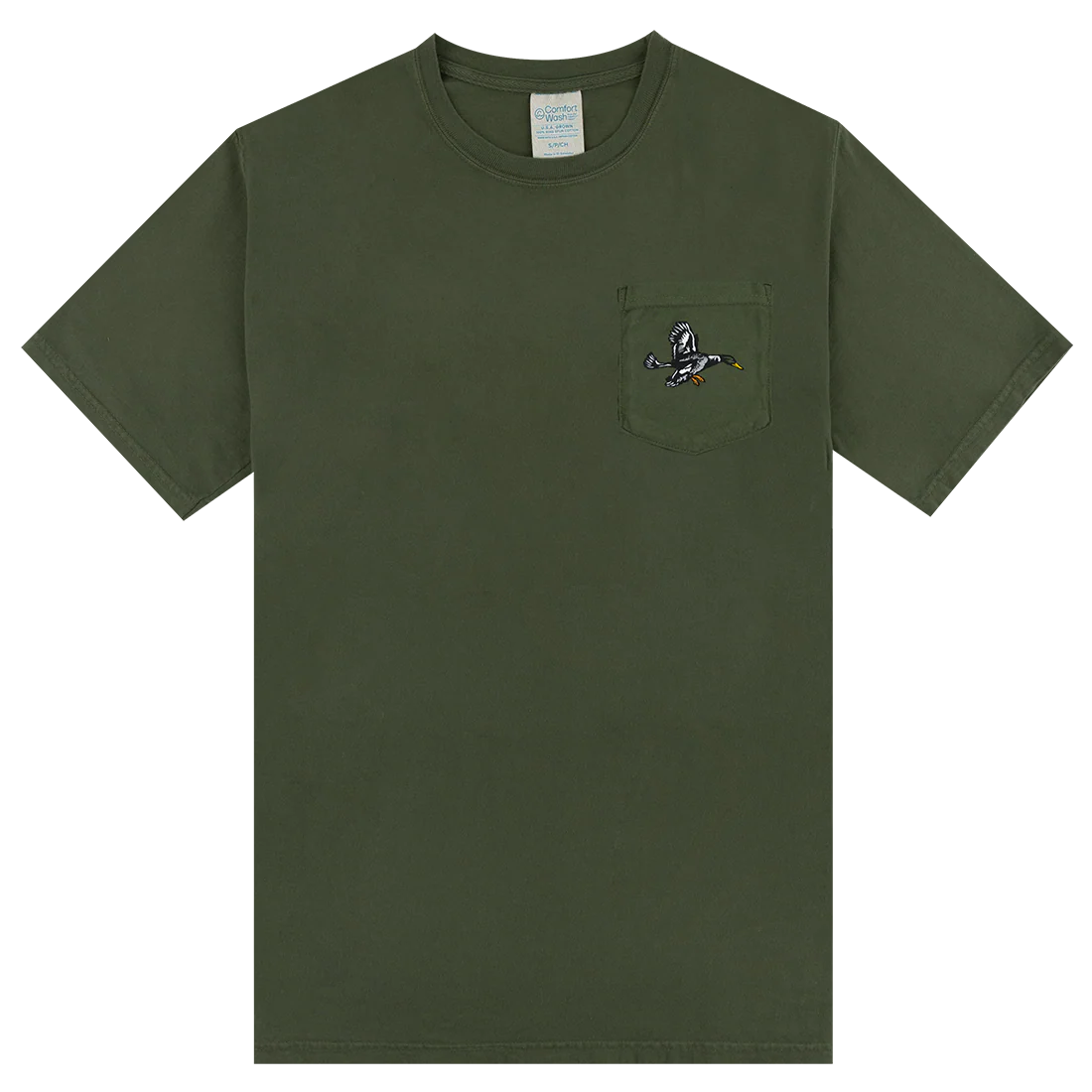 Texas A&M Sage Green Duck T-Shirt - Image 3