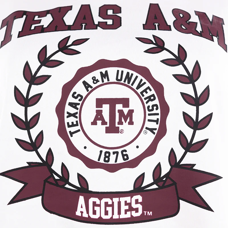 Texas A&M Seal Cut Off Crop Top - Image 3