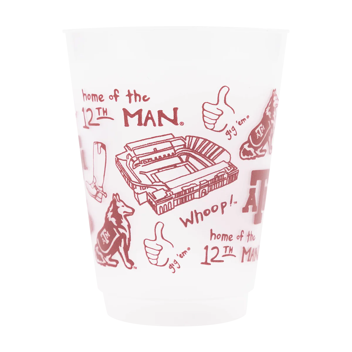 Texas A&M Shatterproof Cups - Image 3