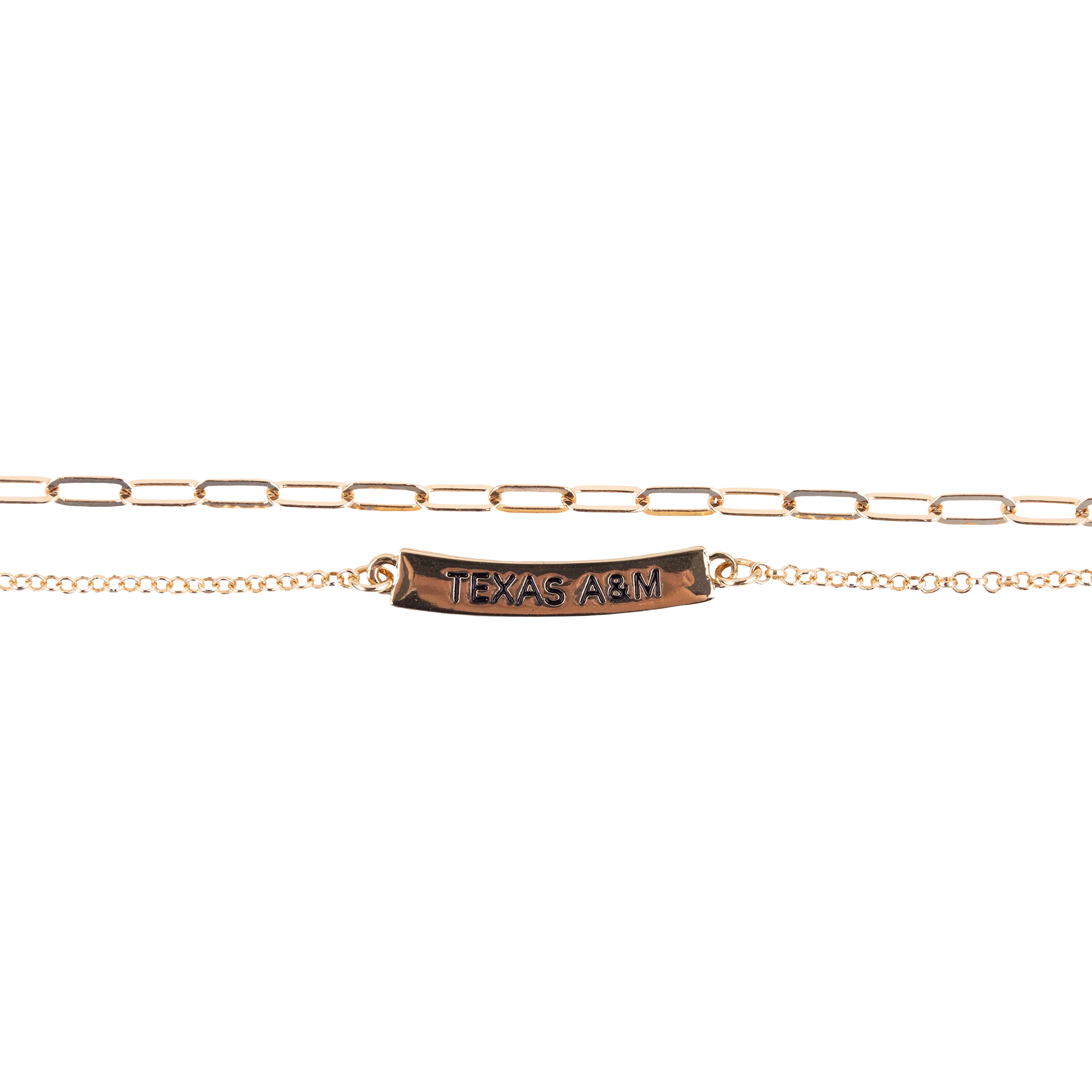 Texas A&M Shelby & Grace Old Yeller Bracelet Set - Gold - Image 2