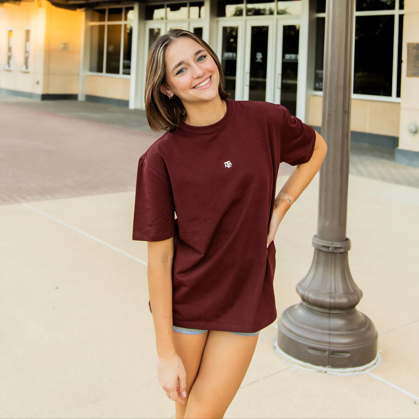 Texas A&M Small Emblem T-shirt - Image 2