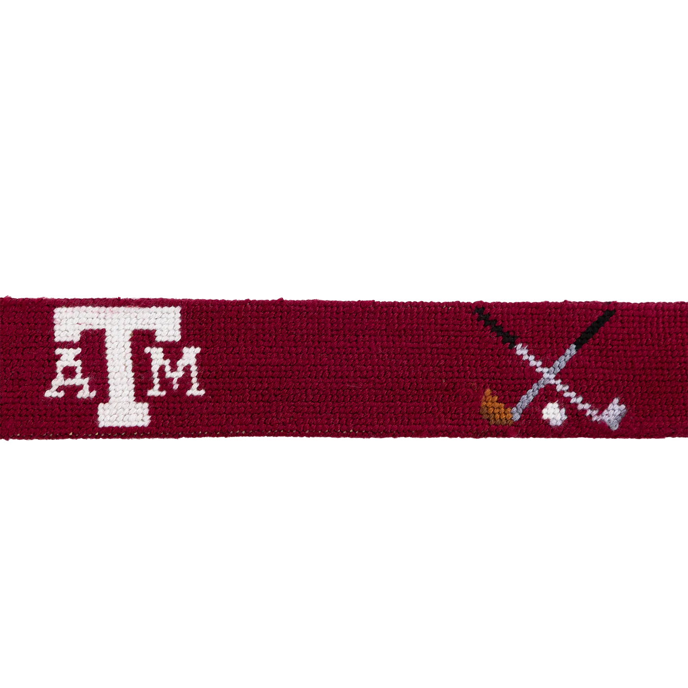 Texas A&M Smathers & Branson Logo-Crossed Clubs Belt - Image 4