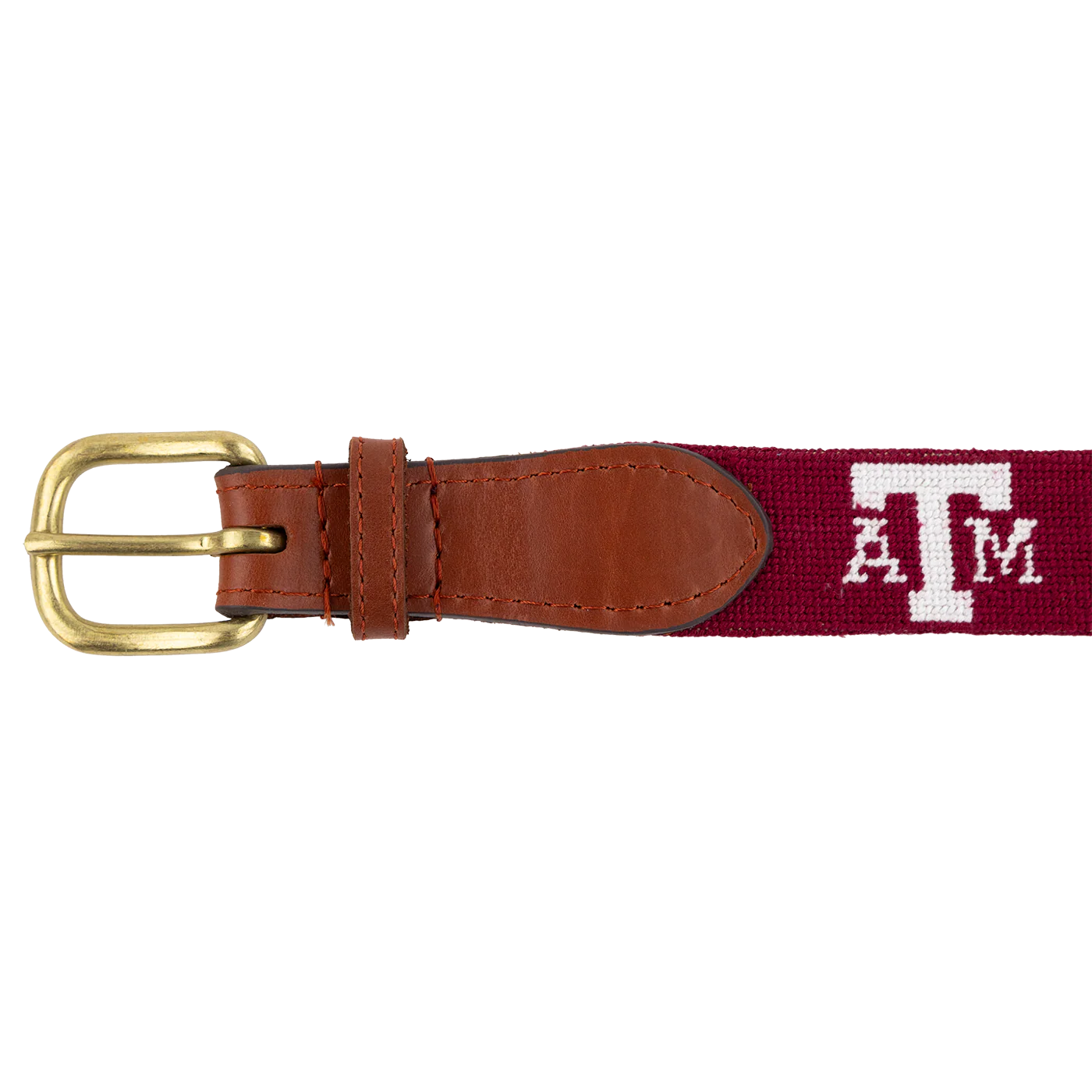 Texas A&M Smathers & Branson Logo-Crossed Clubs Belt - Image 6