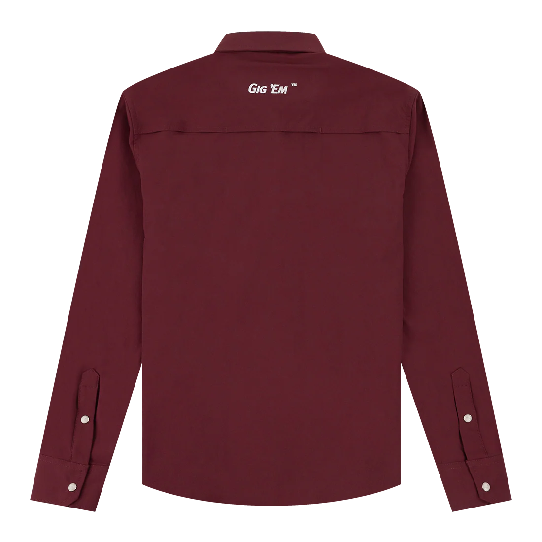 Texas A&M Snaps Maroon Long Sleeve Tailgater - Image 5