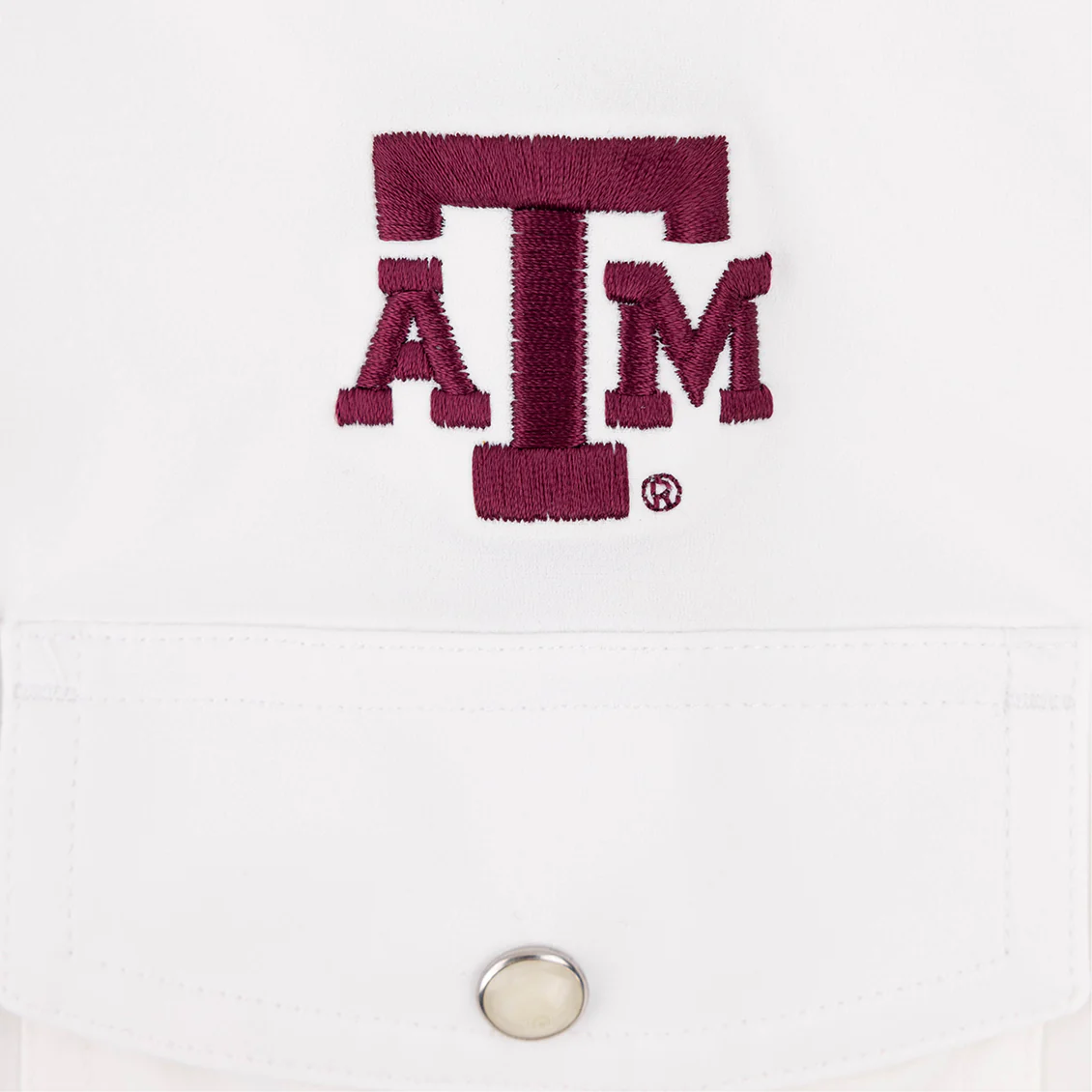 Texas A&M Snaps White Short Sleeve Tailgater - Image 3