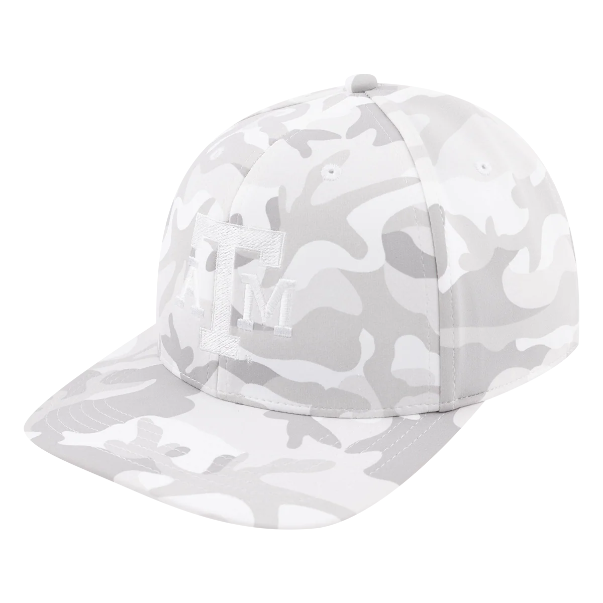 Texas A&M Snow Camo Trucker